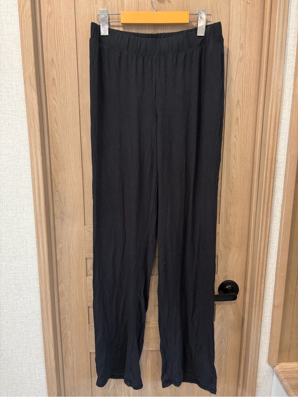 SKIMS Lounge Pants Size S Lightweight Loose Loungewear Pajamas in Onyx‎